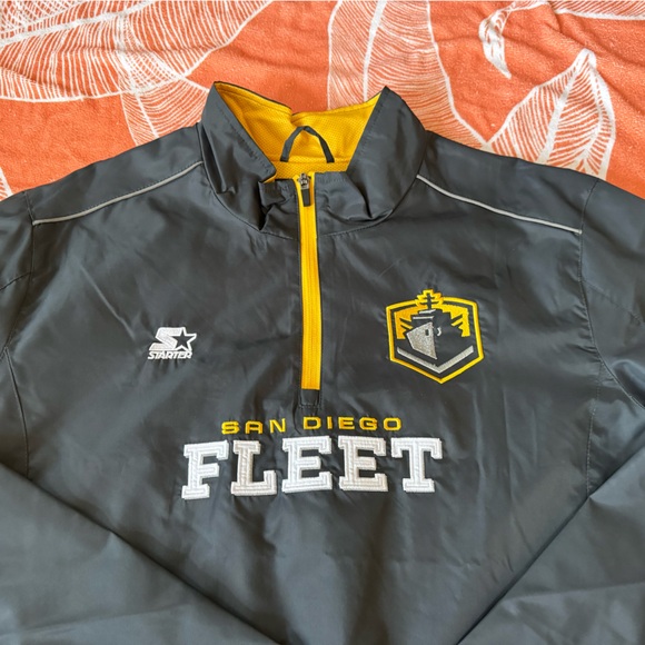 San Diego Fleet STARTER Quarter Zip Jacket - Picture 9 of 12